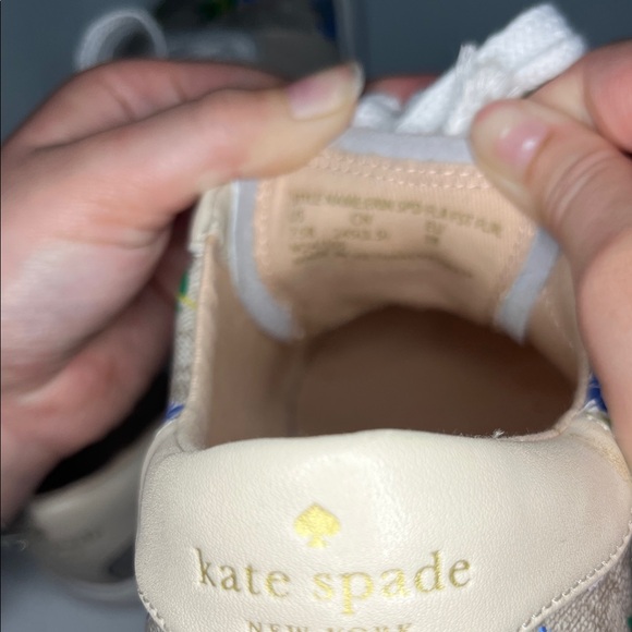 Kate Spade Floral Sneakers - Picture 6 of 7